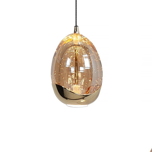 Highlight hanglamp Golden - 8 lichts - 115  x 155   cm -  amber zwart