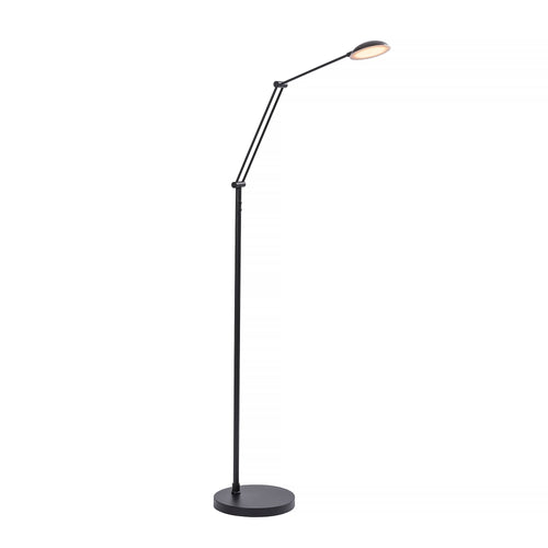Artdelight vloerlamp Palermo - 1 lichts - 26  x 135   cm - zwart - vtwonen shop