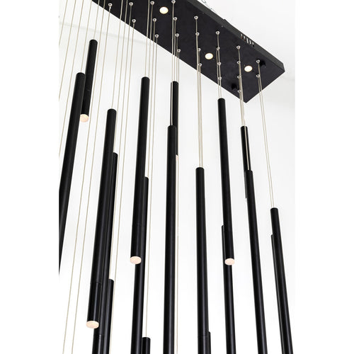 Kare Design Hanglamp Living Vegas Deluxe LED zwart