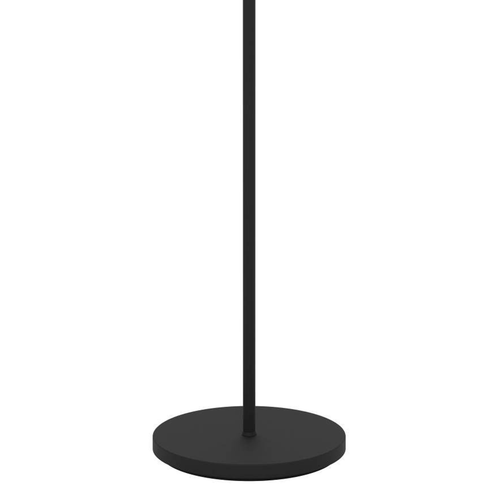 EGLO vloerlamp Tabley - e27 - 153 cm - natuur/bruin/zwart - textiel