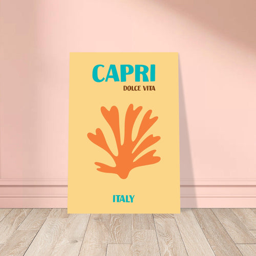 Artfulprints  Italië - Capri   poster A4 21x29.7 cm - vtwonen shop