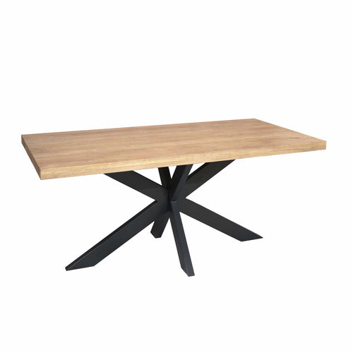 Starfurn Eettafel Dakota - Rechthoekig Naturel Hout - 160x90x76cm
