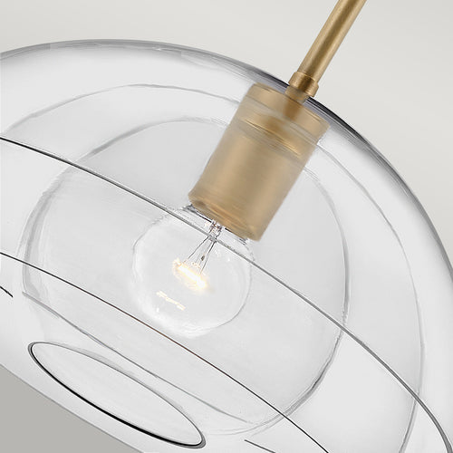 Elstead Hinkley Lotus Koepel hanglamp Heritage messing