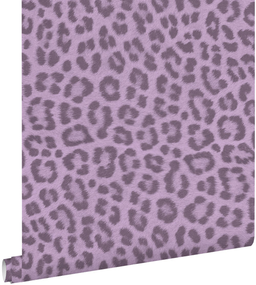 ESTAhome behang panterprint lila paars - 53 cm x 10.05 m - 131437