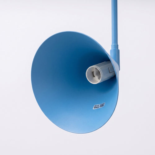 Sollux Lighting Wandlamp NOX 2 lichtblauw met schakelaar - 150x80x30cm
