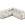 Cosmopolitan Design Symmetrische hoekbank Loretto 4-zits, structurele stof grijs - 250x250x68cm