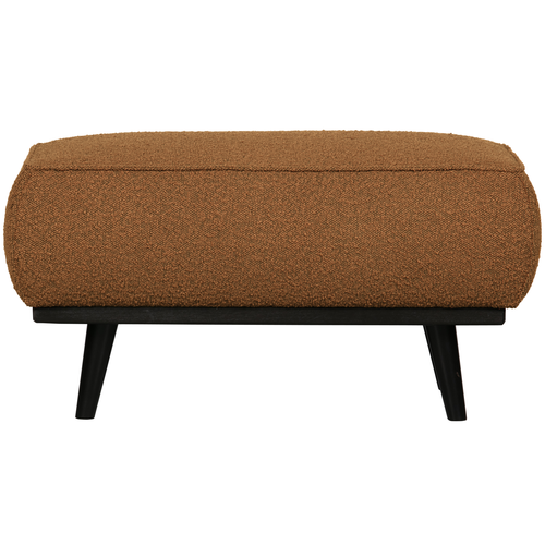 WOOOD hocker Statement - Bouclé - Butter - 40x80x55