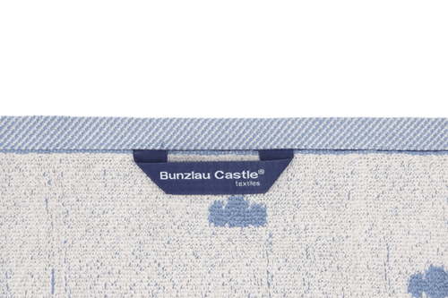 Luxe Keukendoek en Theedoek Hart Grijs Blauw - Bunzlau Castle - 100% biologisch GOTS katoen - vtwonen shop