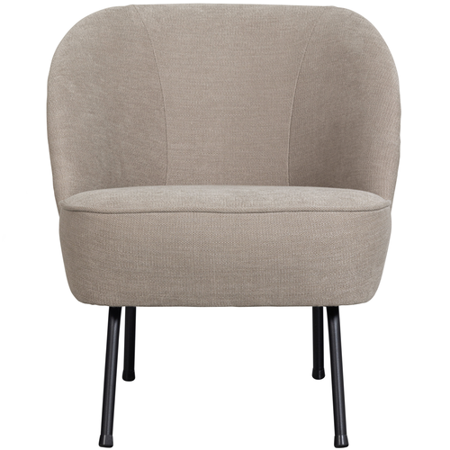 BePureHome fauteuil Vogue- Geweven stof - Zand - 69x57x70 - vtwonen shop