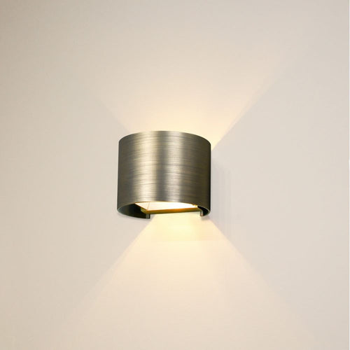 Artdelight wandlamp Gyro - 1 lichts - 11.2  x 9.7   cm - brons