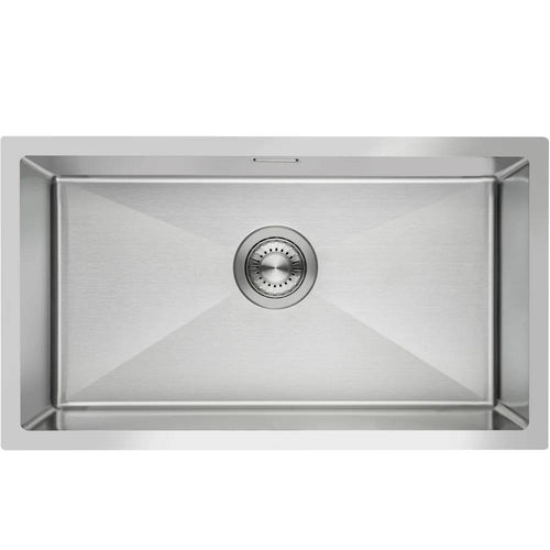 LOMAZOO spoelbak Capri - met accessoires - RVS - 70 x 40 cm