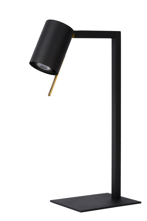 Lucide bureaulamp LESLEY - 1xGU10 - Zwart - vtwonen shop