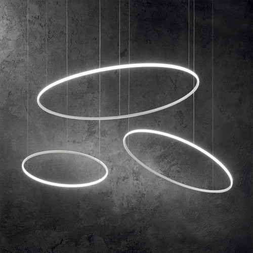 LED decoratieve ronde geïntegreerde hanglamp wit, 3000K