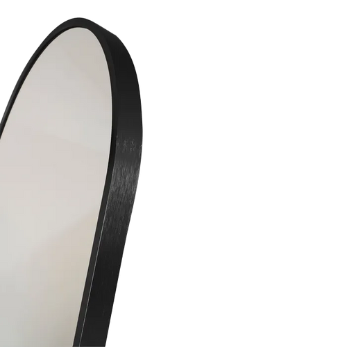Artichok Lize Staande Spiegel Ovaal 150 x 40 cm - Zwart - vtwonen shop