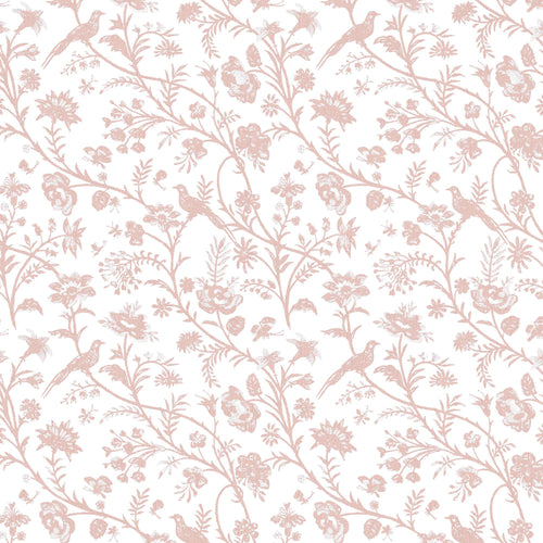 Laura Ashley Vliesbehang - SHEPHERD'S PURSE  DARK BLUSH - vtwonen shop