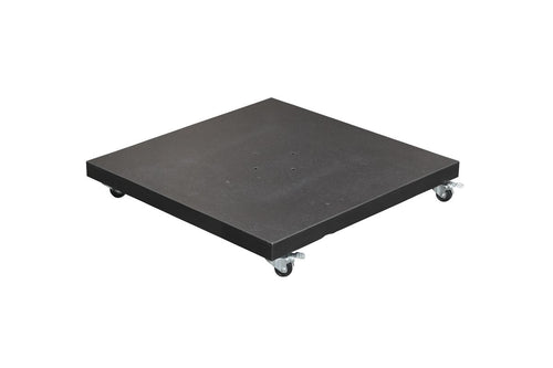 Special Hawaii granieten parasolvoet- 90kg-zwart gepolijst-verrijdbaar - vtwonen shop