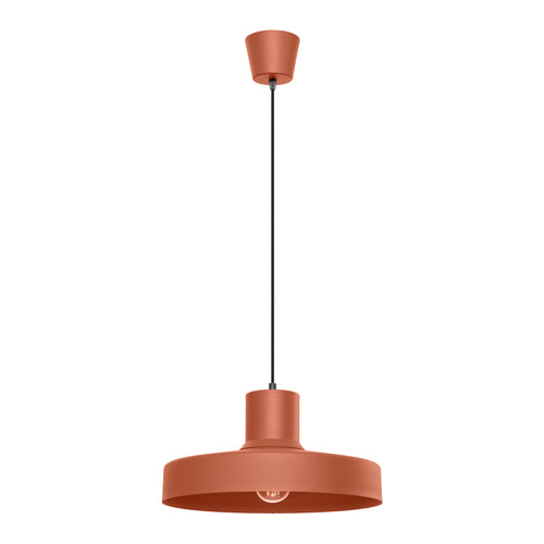 Sollux Lighting Hanglamp BILO rood oker - 35x35x120cm