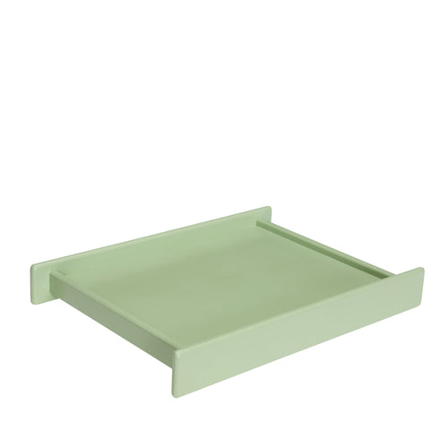Hübsch dienblad Less - essenfineer/essenhout/mdf - 42x33xh6cm
