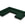 Cosmopolitan Design Panoramische hoekbank links Bali 7-zits, flueel, donkerblauw - 256x327x75cm
