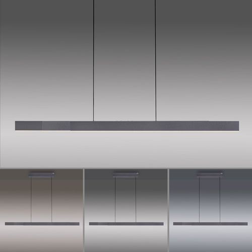 Neuhaus PURE hanglamp e-Lift - 3 lichts - 200  x 240   cm - zwart