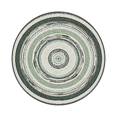 AFK Living vloerkleed Faith - voor binnen en buiten - groen - 120 x 120 cm