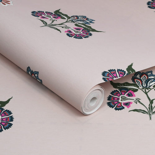 Joules Vliesbehang - Indienne Block Print Dawn