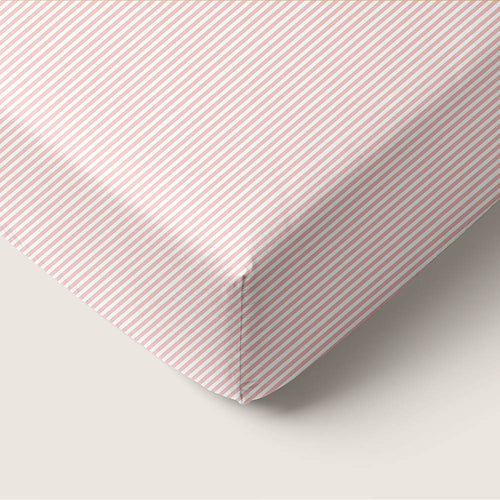 Petite Amélie Hoeslaken ROSE - 80x160 cm - biologisch katoen - crème