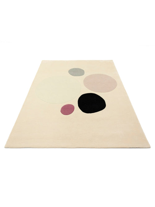 Vloerkleed Abstract en verfijnd Bubbles beige 170x240 cm - vtwonen shop