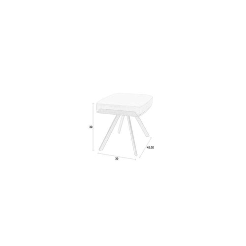 Zuiver Frie Kruk/ Hocker - Beige - vtwonen shop