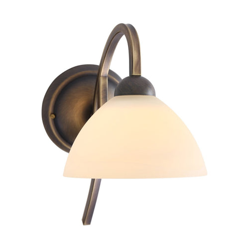 Steinhauer wandlamp capri - 1 lichts - 28x 31 cm - brons - vtwonen shop