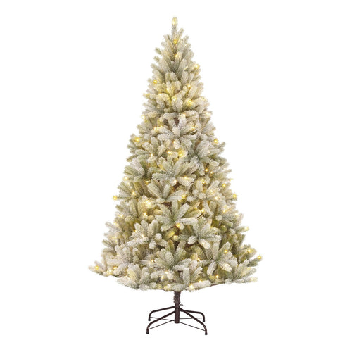 Black Box Trees Nagoya Kunstkerstboom - Kerstboom met Verlichting en Timerfunctie - Kerstversiering voor Binnen met 1448 Takken - Groen Frosted - H210