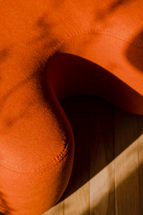noo.ma Ü Poef - Terracotta Wool