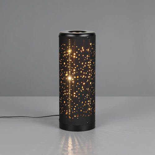 Trio Leuchten tafellamp Taco - 1 lichts - 13  x 34   cm - zwart