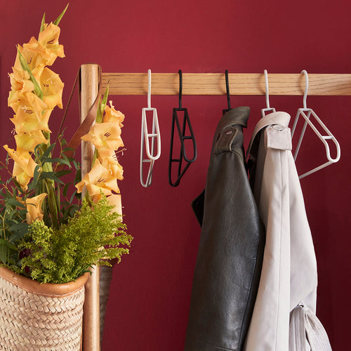 Hübsch kleerhangers Apply - ijzer - 42x3xh23cm