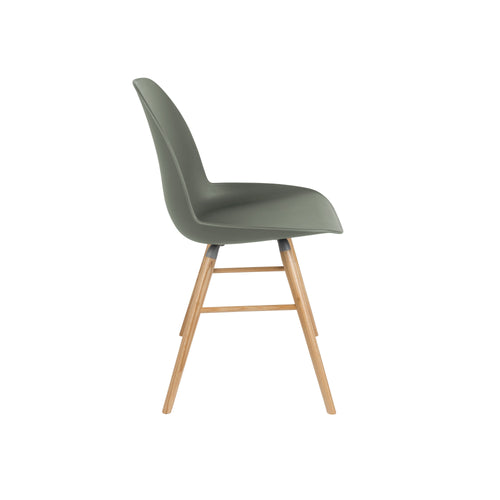 Zuiver Albert Kuip Eetkamerstoelen Groen - Set van 2 - vtwonen shop