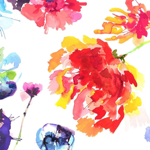 Sanders & Sanders fotobehang bloemen multicolor - 368 x 254 cm - 612253