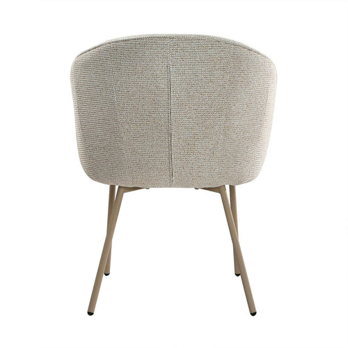 Calicosy - Stoelen set van 2 PIA - beige 62x60x81 cm