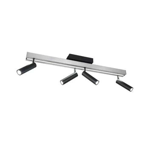 Trio Leuchten plafondlamp Zeno - 4 lichts -  133  x 8.5   cm - aluminium