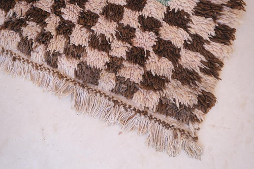 AFK Living vloerkleed Berber - handgemaakt - Wol - 110 cm x 176 cm - vtwonen shop