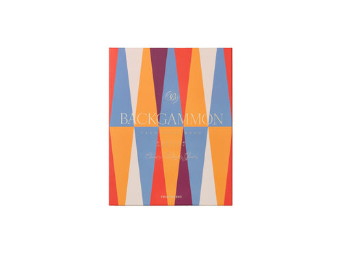 Printworks Spel - Backgammon Lacquered - Rood