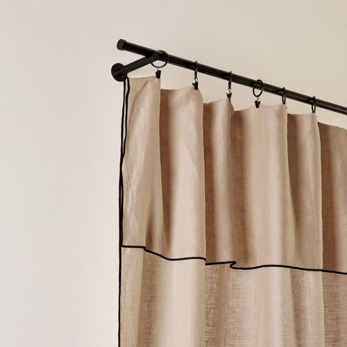 Madura Gordijn Carlina zandhommel en zwarte hommel 350x280 cm