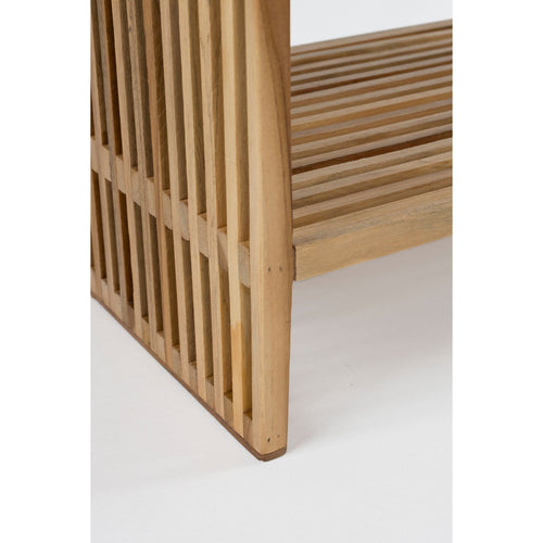 Housecraft Living Djia Bijzettafel/ Nachtkastje Teak Hout - Bruin - vtwonen shop