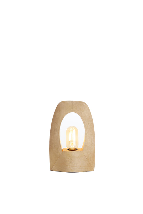 Light & Living tafellamp CARINI - bruin - 17x8x25cm