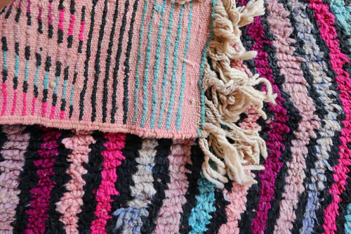 AFK Living vloerkleed Berber - handgemaakt - Wol - 78 x 371 cm - vtwonen shop