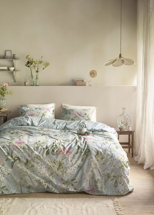 Ariadne at Home Dekbedovertrek Corsage - 200 x 200/220 cm - Groen