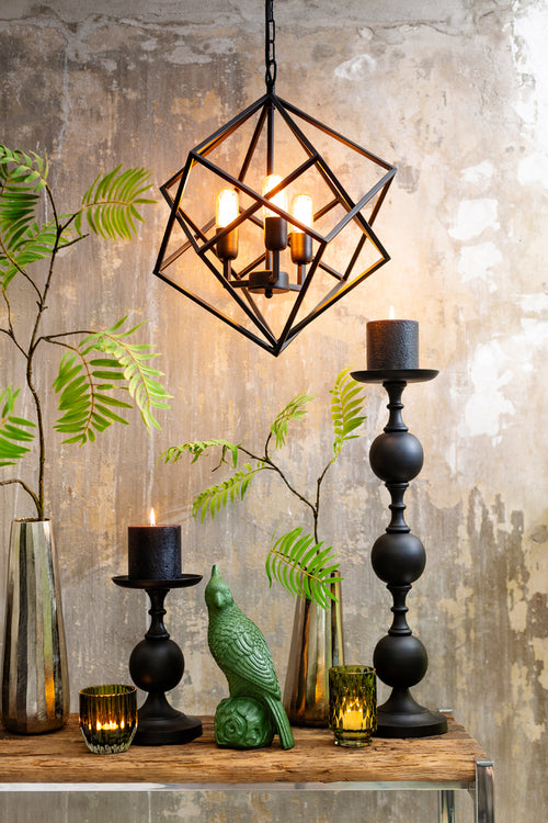 Light & Living kandelaar LESANE - Ø17x67cm - zwart