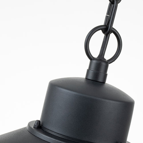 Elstead Copenhagen Buiten Dome Wandlamp Zwart, IP44