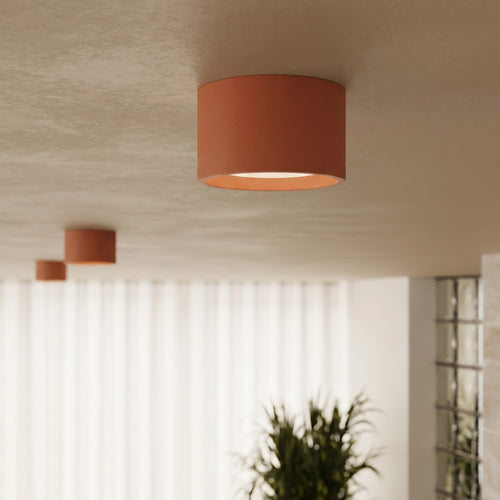 Sollux Lighting Plafondlamp MODO 1 rode oker Gx53 - 10x10x6cm
