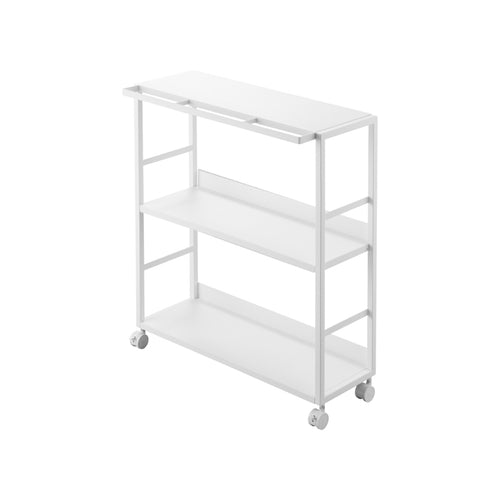 Yamazaki Tower Opbergtrolley 2-laags - Wit
