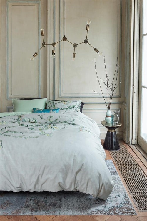 Beddinghouse x Van Gogh Museum Blossom dekbedovertrek - Lits-Jumeaux - 240x200/220 cm - Grijs - vtwonen shop